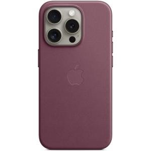 Чехол Apple FineWoven with MagSafe для iPhone 15 Pro Mulberry Чехол Apple FineWoven with MagSafe для iPhone 15 Pro Mulberry