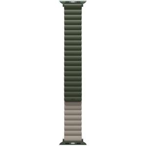 Ремешок Uniq Revix reversible Magnetic для Apple Watch 44/45/49 Green/Taupe