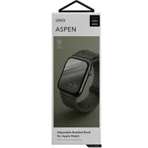 Ремешок Uniq Aspen Design Strap Braided для Apple Watch 38/40/41 Green