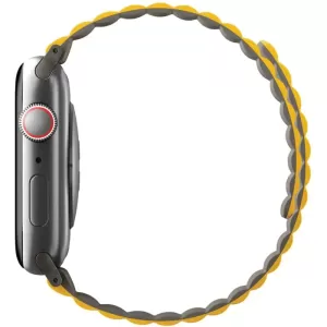 Ремешок Uniq Revix reversible Magnetic для Apple Watch 44/45/49 Mustard/Khaki