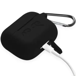 Силиконовый чехол Gurdini для AirPods Pro 2 Black