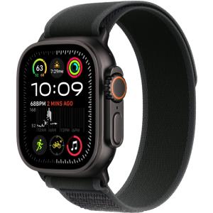 Смарт-часы Apple Watch Ultra 2 (2024) 49mm Black Titanium Case with Black Trail Loop S/M Смарт-часы Apple Watch Ultra 2 (2024) 49mm Black Titanium Case with Black Trail Loop S/M