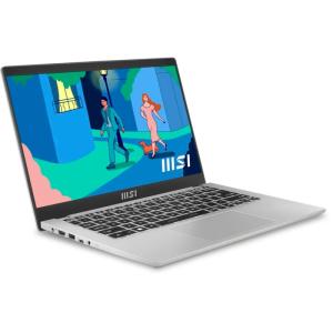Ноутбук MSI Modern 14 C12MО-688RU 14 FHD IPS/ i7-1255U/16GB/512GB SSD (9S7-14J111-688) Silver