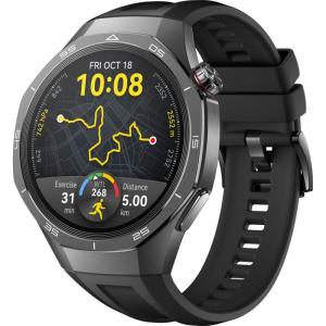 Смарт-часы Huawei Watch GT 5 Pro 46mm Black Fluoroelastomer (55020DGH) Смарт-часы Huawei Watch GT 5 Pro 46mm Black Fluoroelastomer (55020DGH)
