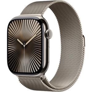 Смарт-часы Apple Watch Series 10 42mm Natural Titanium Case with Natural Milanese Loop Смарт-часы Apple Watch Series 10 42mm Natural Titanium Case with Natural Milanese Loop