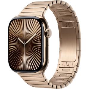 Смарт-часы Apple Watch Series 10 42mm Gold Titanium Case with Gold Link Bracelet Смарт-часы Apple Watch Series 10 42mm Gold Titanium Case with Gold Link Bracelet