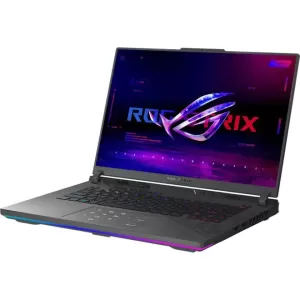 Ноутбук ASUS ROG STRIX G16 G614JU-N3441, 16" (1920x1200) IPS/Intel Core i7-13650HX/16 ГБ DDR5/512 ГБ SSD/NVIDIA GeForce RTX 4050 для ноутбуков (6 Гб)/Без системы, Серый (90NR0CC1-M00YL0)