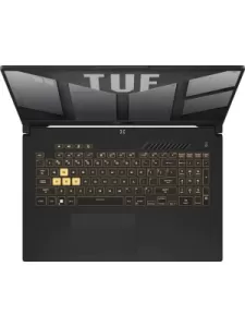 Ноутбук ASUS TUF Gaming F17 FX707ZC4-HX097, 17.3" (1920x1080) IPS 144 Гц/Intel Core i5-12500H/16 ГБ DDR4/512 ГБ SSD/NVIDIA GeForce RTX 3050 для ноутбуков (4 Гб)/Без системы, Серый (90NR0GX1-M00740)