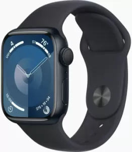 Умные часы Apple Watch Series 9 45 мм, S/M 130-180, Aluminium Case GPS, черный Умные часы Apple Watch Series 9 45 мм, S/M 130-180, Aluminium Case GPS, черный