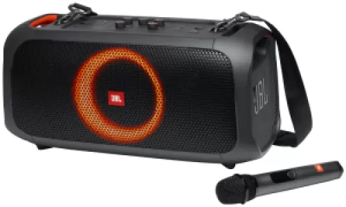 Портативная акустика JBL PartyBox On-The-Go (Чёрный) Портативная акустика JBL PartyBox On-The-Go (Чёрный)