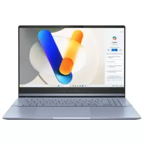 Ноутбук ASUS Vivobook S 15 S5506MA-MA014W, 15.6" (2880x1620) OLED 120 Гц/Intel Core Ultra 5 125H/16 ГБ DDR5/512 ГБ SSD/Intel Arc Graphics/Windows 11 Home, Голубой (90NB14E2-M00350)