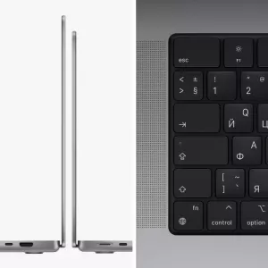Ноутбук Apple MacBook Pro 16 2021, 16.2" (3456x2234) Retina XDR 120 Гц/Apple M1 Pro/32ГБ DDR5/512ГБ SSD/M1 Pro 16-core GPU/MacOS, серый космос (Z14V0008D)