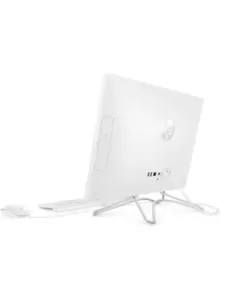 Моноблок HP 200 G4, 21.5" (1920x1080) IPS / Intel Core i5-1235U / 16 DDR4 / 512 ГБ SSD / Intel Iris Xe Graphics / Без ОС / Клавиатура, мышь, Белый (6D417EA / 16GB)