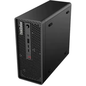 Системный блок Lenovo ThinkStation P3 Ultra SFF, Intel Core i7-13700 / 32 ГБ DDR5 / 1024 ГБ SSD / Intel UHD Graphics / Windows 11 Pro / Клавиатура, мышь, черный (30HBS64C00)