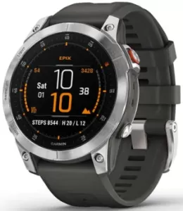 Garmin EPIX (Gen 2) Sapphire серый стальной Garmin EPIX (Gen 2) Sapphire серый стальной