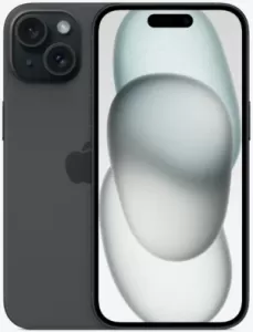 Смартфон Apple iPhone 15 256 ГБ, черный, Dual SIM (nano SIM+eSIM) Смартфон Apple iPhone 15 256 ГБ, черный, Dual SIM (nano SIM+eSIM)
