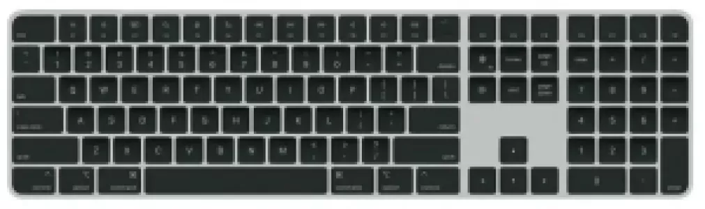 Клавиатура Magic Keyboard с Touch ID для Mac (MMMR3), Black, черный Клавиатура Magic Keyboard с Touch ID для Mac (MMMR3), Black, черный