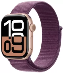 Умные часы Apple Watch Series 10 46 мм, Aluminium Case GPS, Sport Loop, Rose Gold Умные часы Apple Watch Series 10 46 мм, Aluminium Case GPS, Sport Loop, Rose Gold