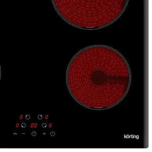 Электрическая варочная панель Korting HK 60003 Black