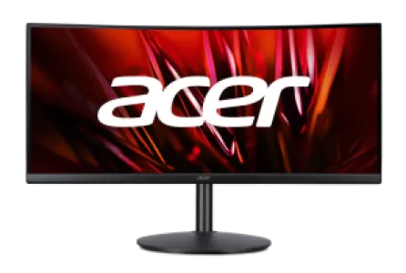 Монитор Acer XZ342CUS3bmiipphx 34'' 1500R, 21:9, VA, UWQHD, 1/3ms, 400cd, 180Hz, HDMI, DP, SPK, HAS