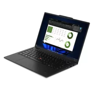 Ноутбук Lenovo ThinkPad X1 Carbon G12, 14" (1920x1200) IPS/Intel Core Ultra 7 155U/16 ГБ DDR5/1024 ГБ SSD/Intel Graphics/Windows 11 Pro, Черный (21KDS07D00)