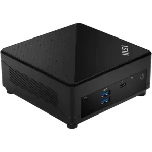 Мини-ПК MSI Cubi 5 12M-013RU, Intel Core i5-1235U / 16 ГБ DDR4 / 512 ГБ SSD / Intel Iris Xe Graphics / Windows 11 Pro, черный (9S6-B0A811-298)