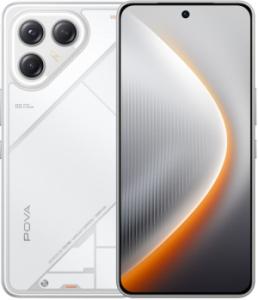 Смартфон Tecno Pova 7 Ultra 5G 8/256GB Geek White (Белый) Смартфон Tecno Pova 7 Ultra 5G 8/256GB Geek White (Белый)