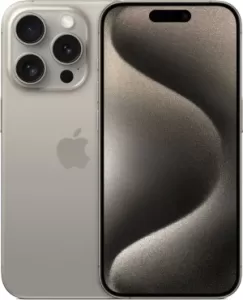 Смартфон Apple iPhone 15 Pro 1TB, Natural Titanium (серый)