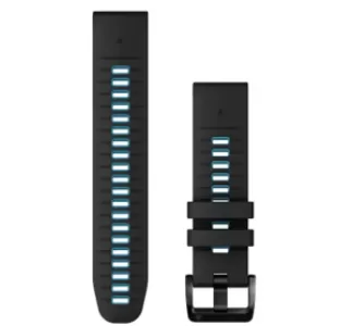 Ремешок Garmin QUICKFIT 22 Watch Band (Цвет: Black/Blue)