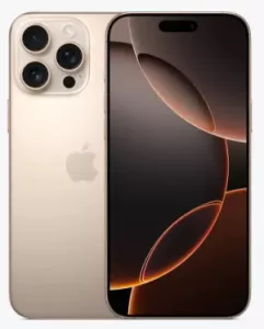 Смартфон Apple iPhone 16 Pro 128GB Titanium Desert (Титановый Песчаный) eSim