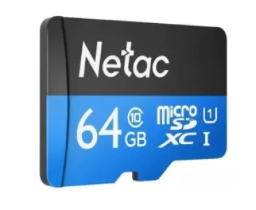 Карта памяти MICRO SDHC 64GB NT02P500STN-064G-S NETAC