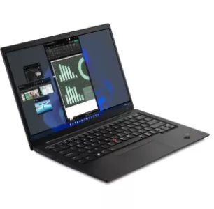 Ноутбук Lenovo ThinkPad X1 Carbon Gen 10, 14" (1920x1200) IPS/Intel Core i7-1255U/16ГБ LPDDR5/512ГБ SSD/Iris Xe Graphics/Windows 11 Pro, черный [21CB0068RT]