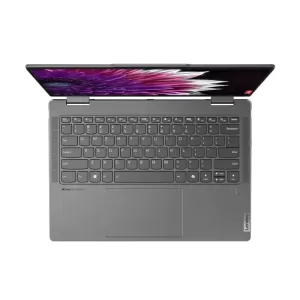 Ноутбук Lenovo Yoga 7 2-in-1 14IML9, 14" (1920x1200) OLED/Intel Core Ultra 5 125H/16 ГБ DDR5/512 ГБ SSD/Intel Arc Graphics/Windows 11 Home, Серый (83DJ00AJRK)
