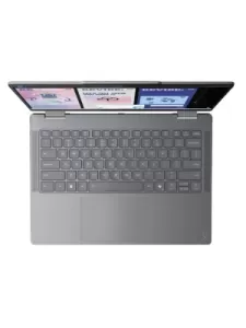 Ноутбук Lenovo Yoga 7 2-in-1 14ILL10, 14" (1920x1200) OLED/Intel Core Ultra 5 226V/16 ГБ DDR5/512 ГБ SSD/Intel Arc 130V/Без системы, Серый (83JQ003GRK)