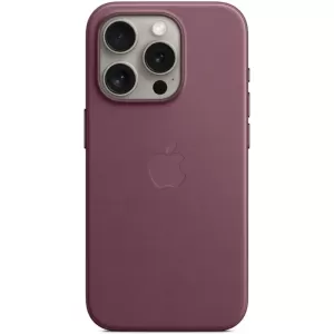 Чехол Apple FineWoven with MagSafe для iPhone 15 Pro Mulberry Чехол Apple FineWoven with MagSafe для iPhone 15 Pro Mulberry