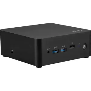 Мини-ПК MSI Cubi NUC 1M-043XRU, Intel Core 7 150U / 16 ГБ DDR5 / 512 ГБ SSD / Intel Graphics / Без ОС, черный (9S6-B0B111-089)