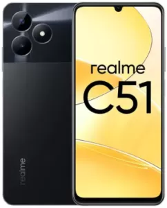 Смартфон Realme C51 4/64GB Черный (RU) Смартфон Realme C51 4/64GB Черный (RU)