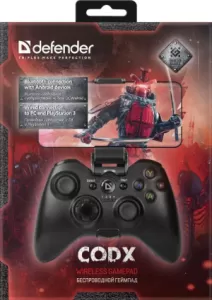 Геймпад WRL CODX USB,BLUETOOTH 64282 ANDROID,LI-ION DEFENDER