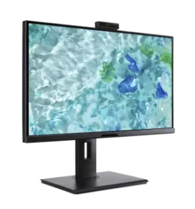 Монитор Acer B278Kbemiqprcuzx 27'', 16:9, IPS, UHD, 4ms, 350cd, 60Hz, HDMI, DP, USB, USB-C, LAN, SPK, CAM, HAS