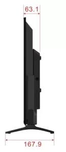 Телевизор LCD 32" HD 32H250T LEFF