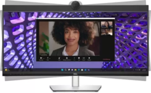 Монитор Dell 34" P3424WEB 3800R, 21:9, IPS, UHD, 5ms, 300cd, 60Hz, HDMI, DP, USB, USB-C, LAN, CAM, SPK, HAS