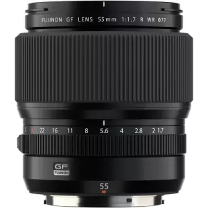Объектив Fujifilm GF 55mm f/1.7 R WR