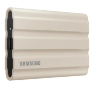 Внешний SSD диск Samsung T7 2Tb Shield Cream MU-PE2TOK Внешний SSD диск Samsung T7 2Tb Shield Cream MU-PE2TOK