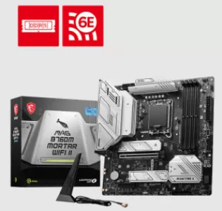Материнская плата B760 S1700 MATX MAG B760M MORTAR WIFI II MSI