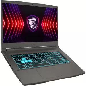 Ноутбук MSI Thin 15 B12UC, 15.6" (1920x1080) IPS 144 Гц/Intel Core i5-12450H/16 ГБ DDR4/512 ГБ SSD/NVIDIA GeForce RTX 3050 для ноутбуков (4 Гб)/Windows 11 Pro, Серый (9S7-16R831-2632_WINPRO)