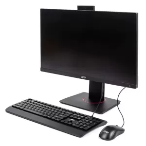 Моноблок HIPER V6, 23.8" (1920x1080) IPS / Intel Core i5-14400 / 16 DDR4 / 512 ГБ SSD / Intel UHD Graphics / Windows 11 Pro / Клавиатура, мышь, Черный (V6-i5144R16N5H6FBI6EPBWMKWP)