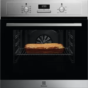 Электрический духовой шкаф Electrolux EOD3H40BX серебристый