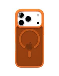Накладка пластик VLP Lite Bloom Case with MagSafe для Apple iPhone 17 Pro Оранжевый