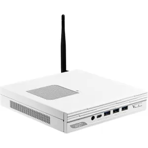 Мини-ПК MSI Pro DP10 12M-040BRU, Intel Core i3-1215U / Отсутствует DDR4 / Отсутствует SSD / Intel UHD Graphics / Без ОС, белый (936-B0A622-040)