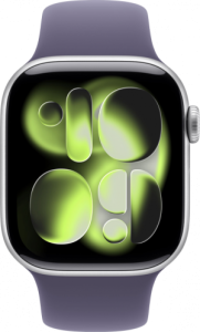 Часы Apple Watch SE 3, 40 мм алюминий Темная Ночь, ремешок Sport Band  Фиолетовый